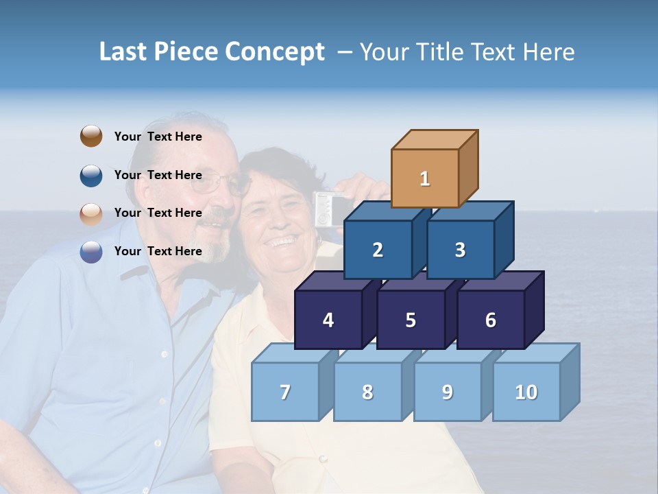 Seniors Taking Photo PowerPoint Template