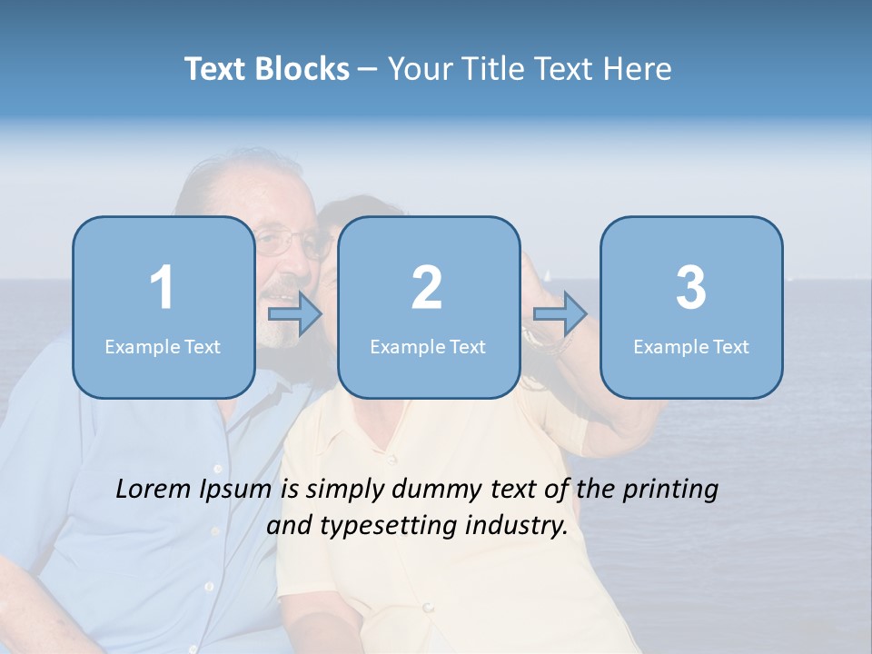 Seniors Taking Photo PowerPoint Template