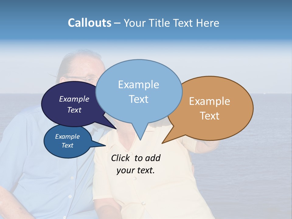 Seniors Taking Photo PowerPoint Template