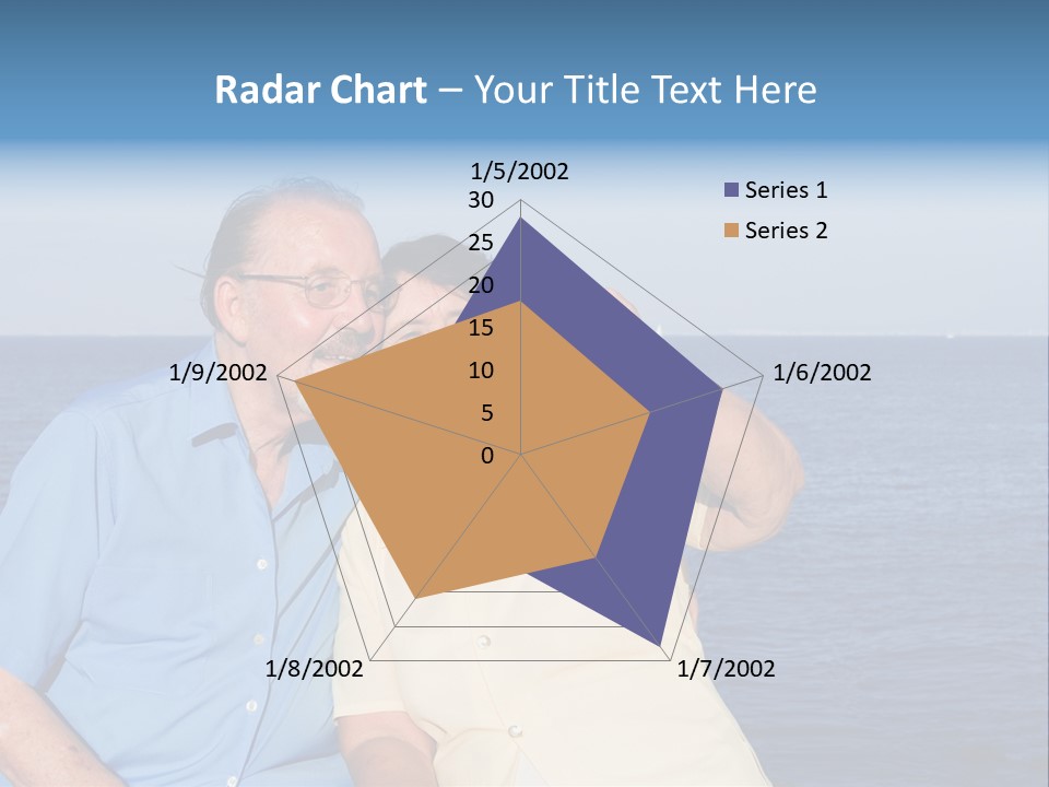 Seniors Taking Photo PowerPoint Template