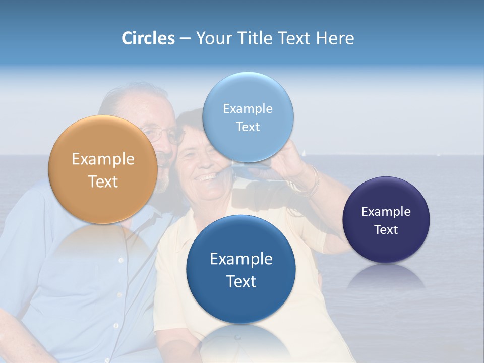 Seniors Taking Photo PowerPoint Template