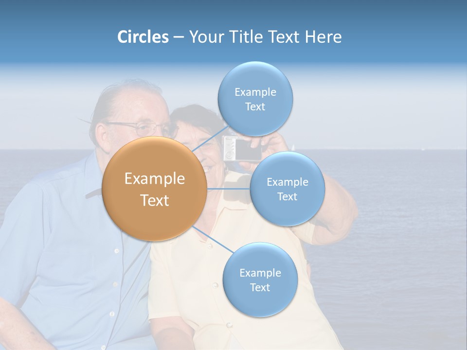 Seniors Taking Photo PowerPoint Template