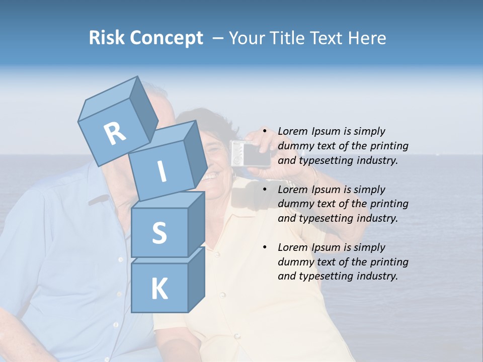 Seniors Taking Photo PowerPoint Template