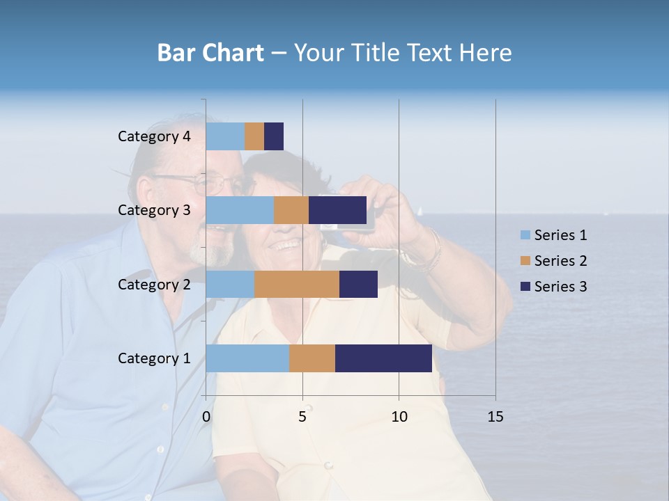 Seniors Taking Photo PowerPoint Template
