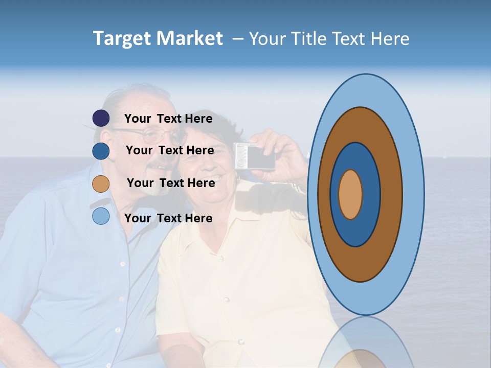 Seniors Taking Photo PowerPoint Template