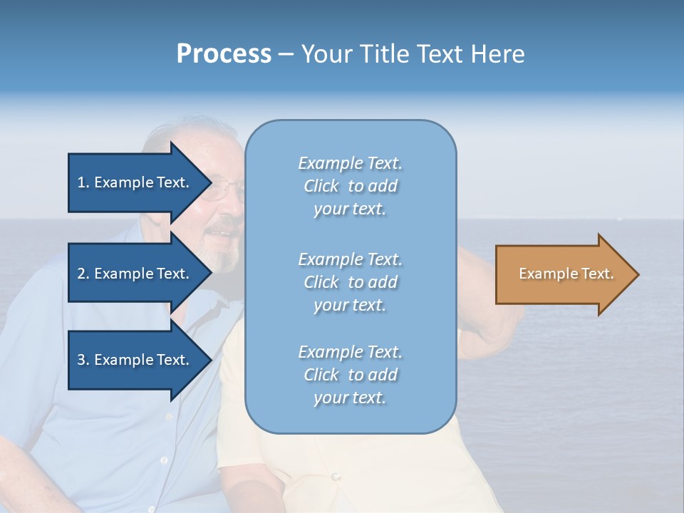 Seniors Taking Photo PowerPoint Template
