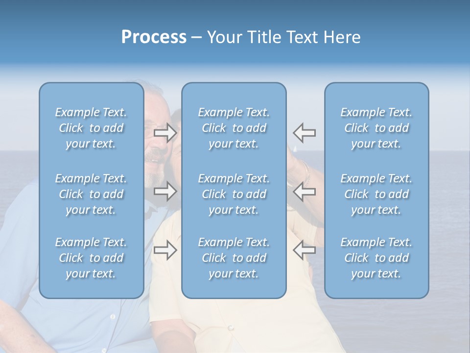 Seniors Taking Photo PowerPoint Template