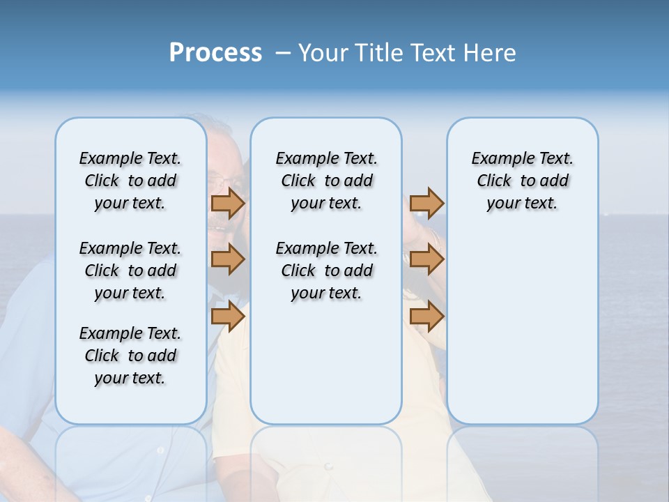 Seniors Taking Photo PowerPoint Template