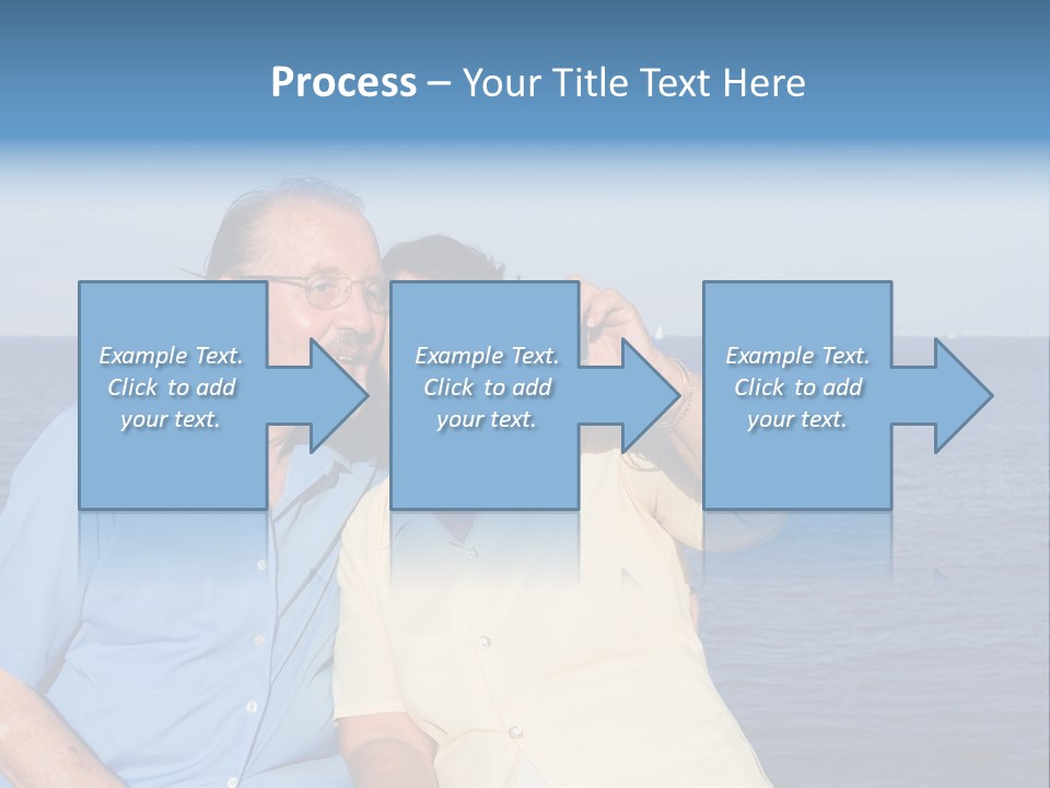 Seniors Taking Photo PowerPoint Template