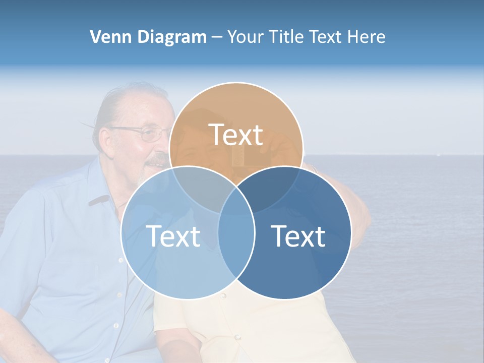 Seniors Taking Photo PowerPoint Template