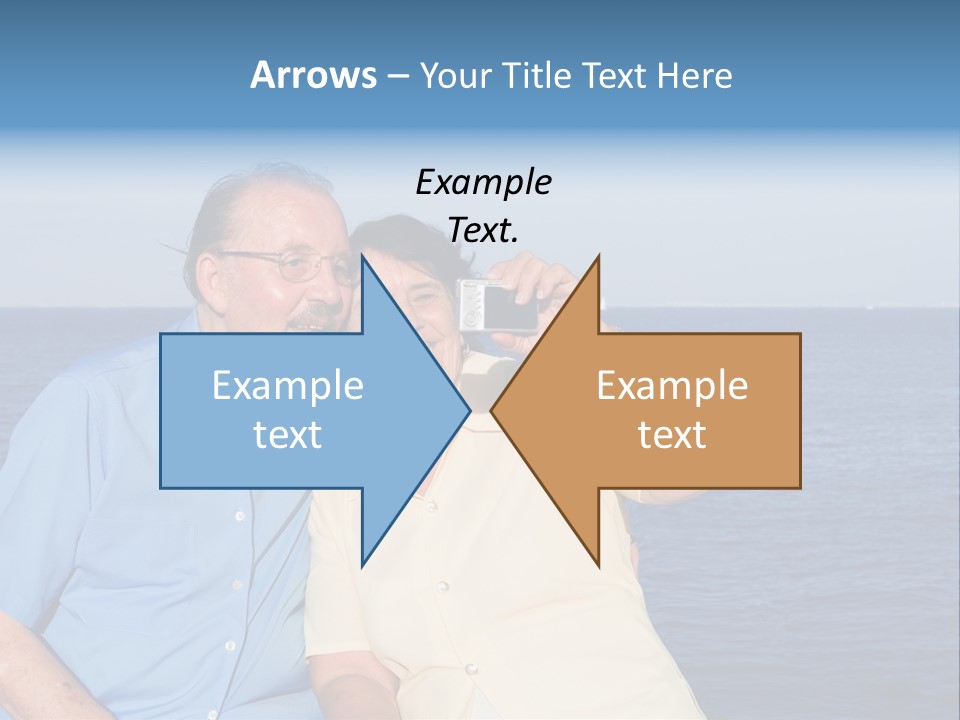 Seniors Taking Photo PowerPoint Template