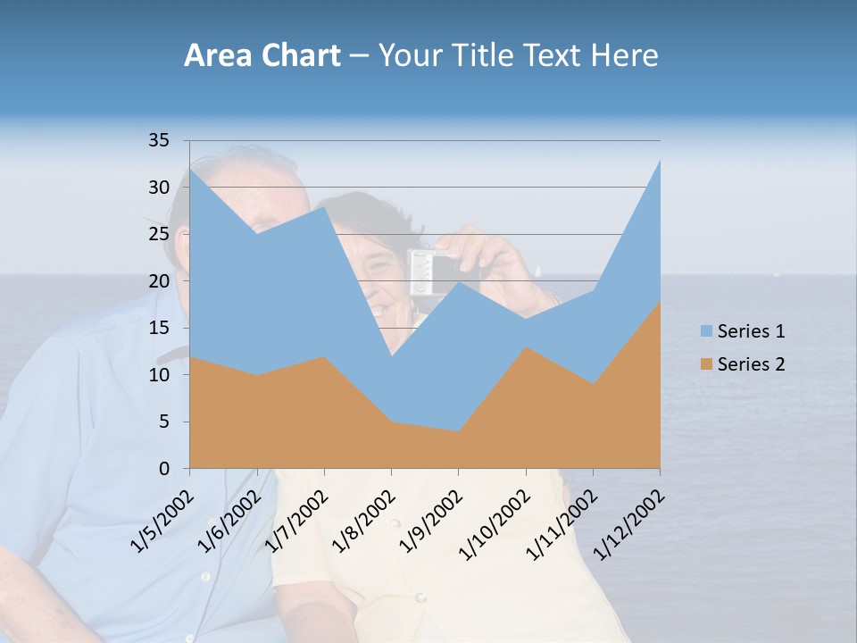 Seniors Taking Photo PowerPoint Template