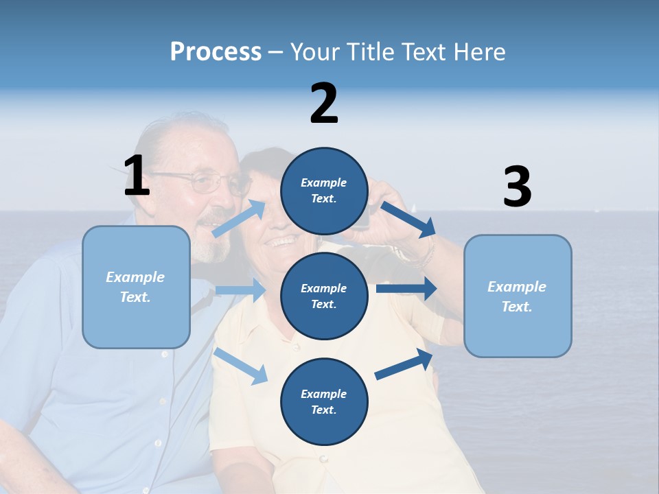 Seniors Taking Photo PowerPoint Template