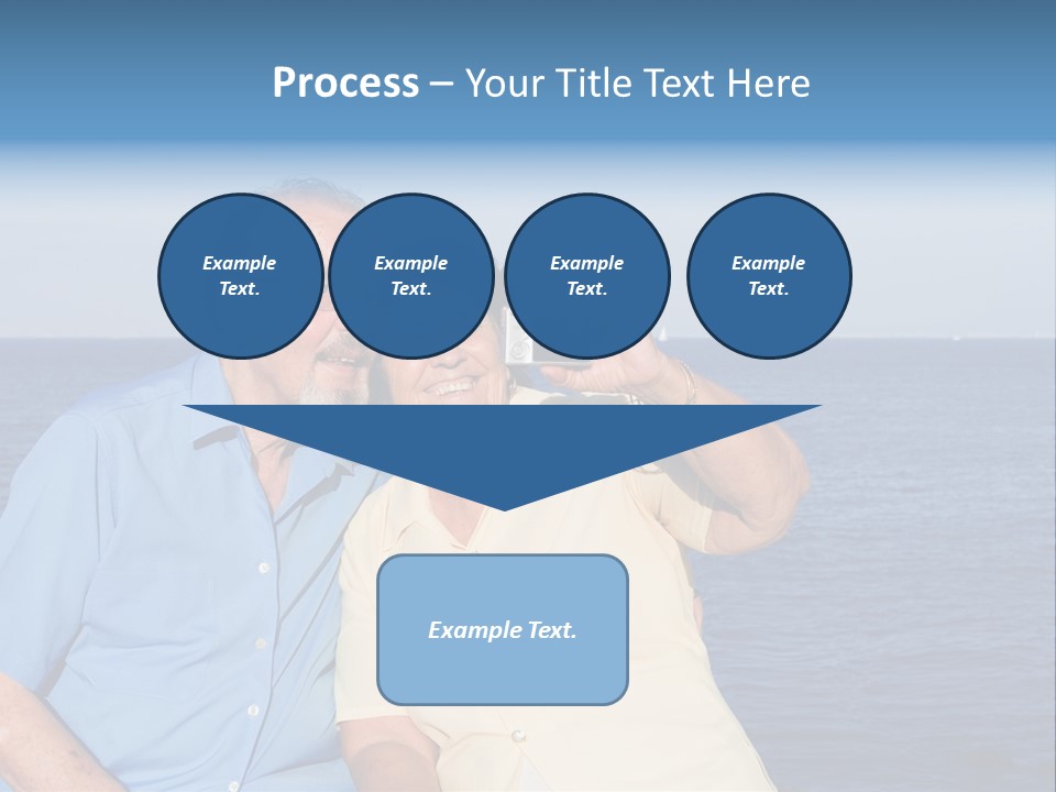 Seniors Taking Photo PowerPoint Template