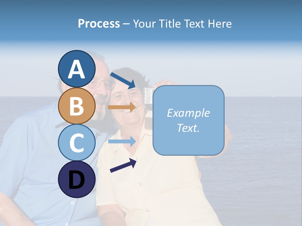 Seniors Taking Photo PowerPoint Template