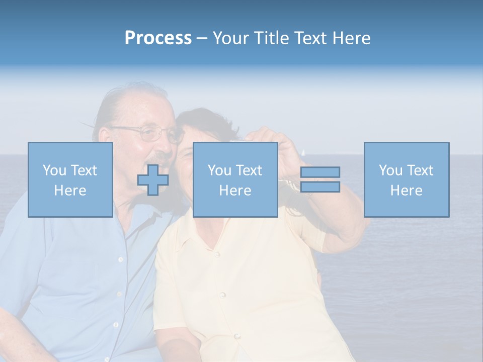 Seniors Taking Photo PowerPoint Template
