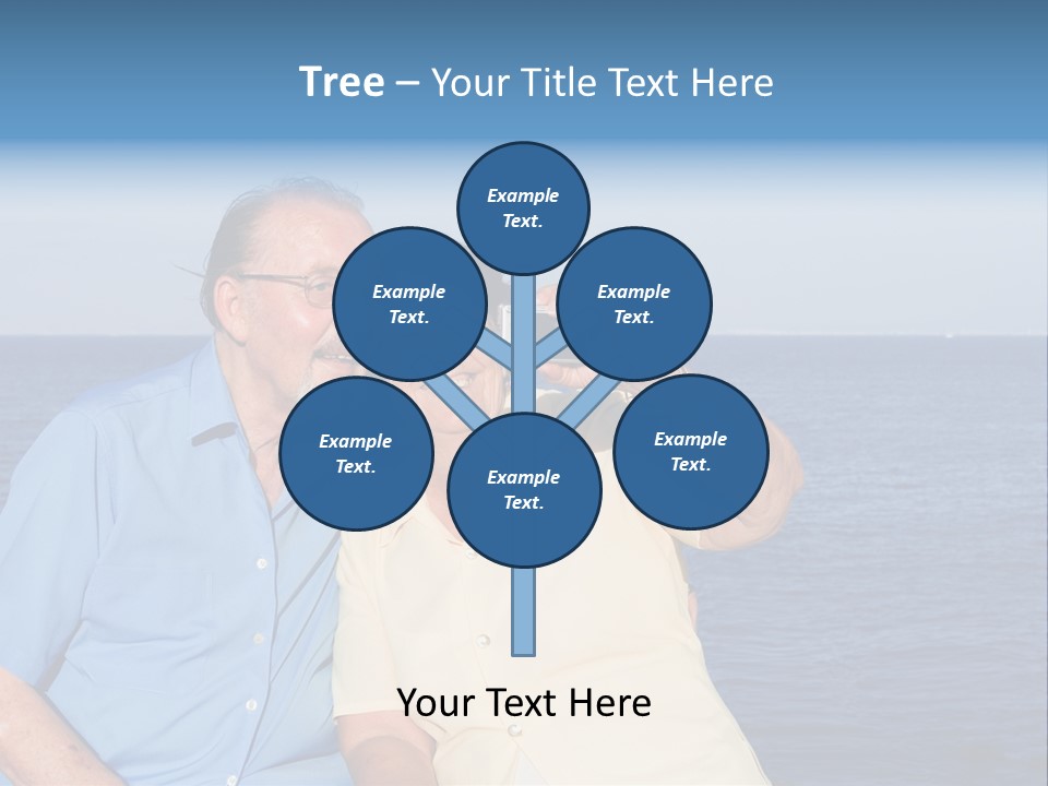 Seniors Taking Photo PowerPoint Template