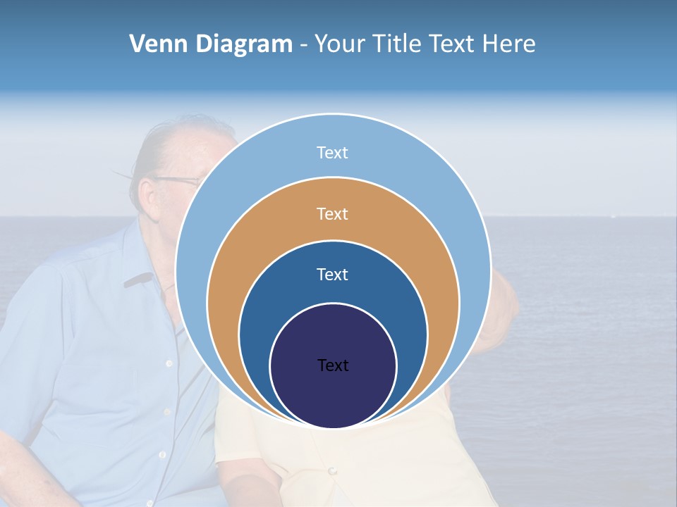 Seniors Taking Photo PowerPoint Template
