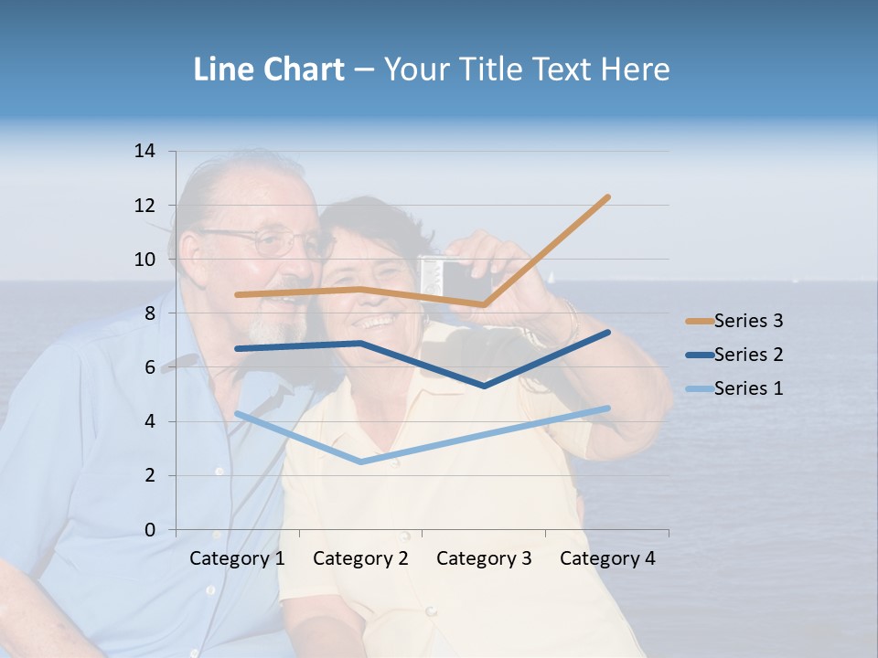 Seniors Taking Photo PowerPoint Template
