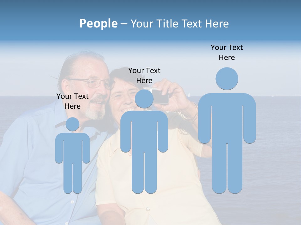 Seniors Taking Photo PowerPoint Template