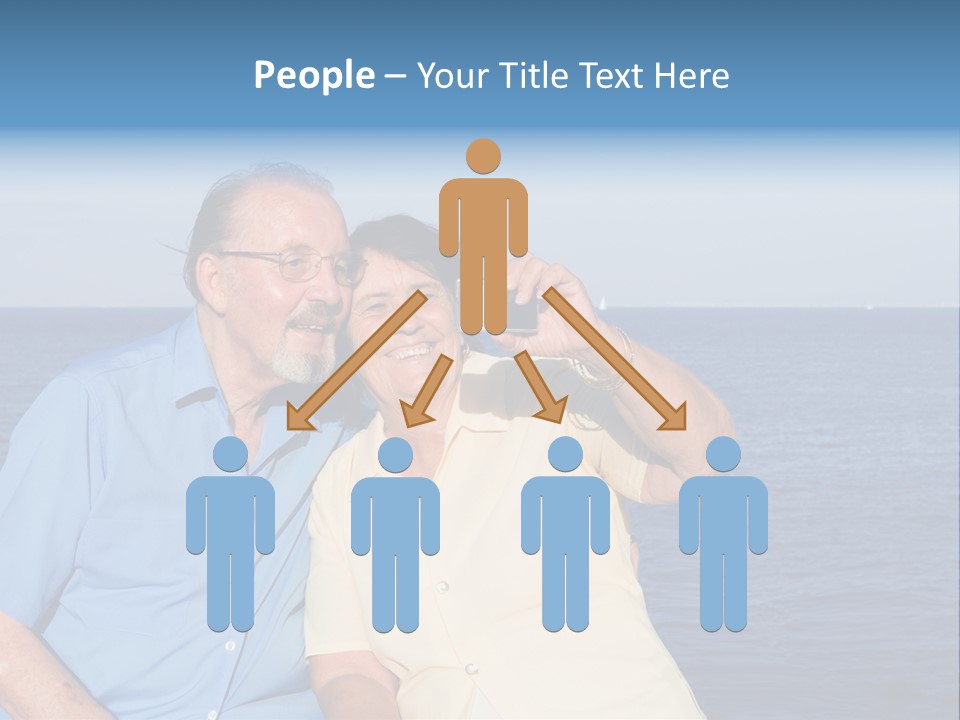 Seniors Taking Photo PowerPoint Template