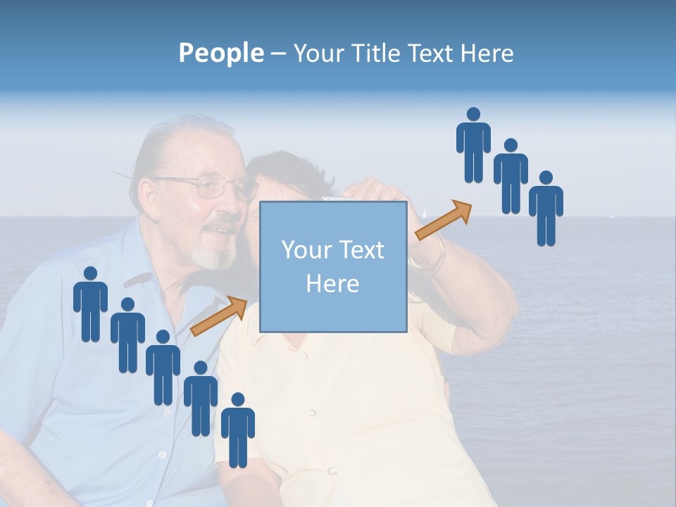Seniors Taking Photo PowerPoint Template