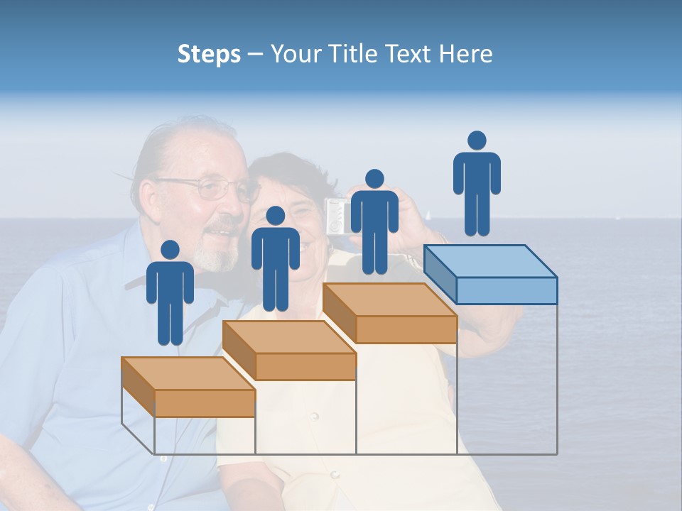 Seniors Taking Photo PowerPoint Template