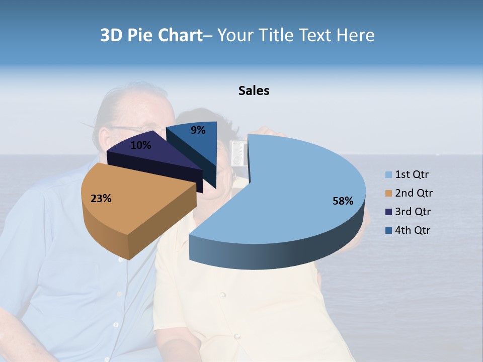 Seniors Taking Photo PowerPoint Template