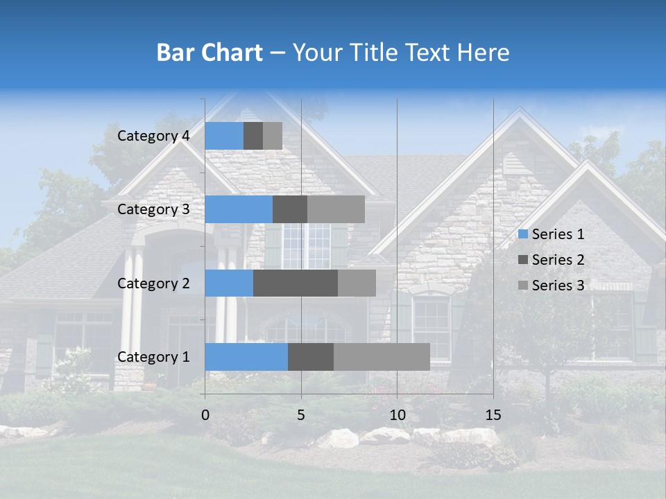 Beautiful Home In A New Development. Great For Real Estate Websites Or Ads. PowerPoint Template