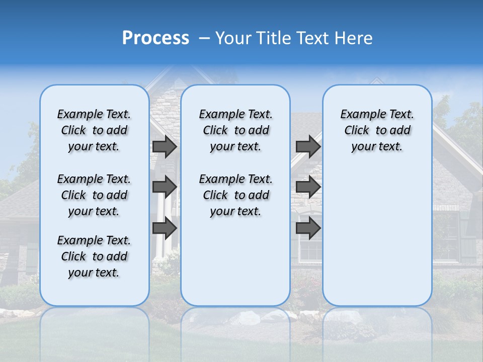 Beautiful Home In A New Development. Great For Real Estate Websites Or Ads. PowerPoint Template
