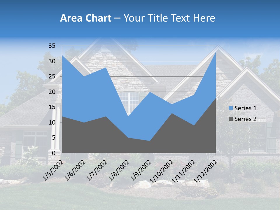 Beautiful Home In A New Development. Great For Real Estate Websites Or Ads. PowerPoint Template