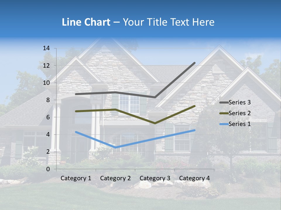 Beautiful Home In A New Development. Great For Real Estate Websites Or Ads. PowerPoint Template
