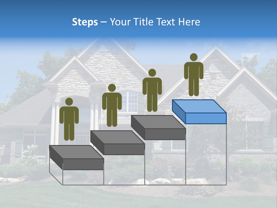 Beautiful Home In A New Development. Great For Real Estate Websites Or Ads. PowerPoint Template