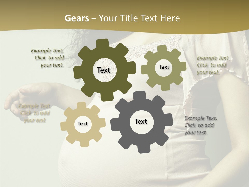 Prayer Wheels Isolated In White PowerPoint Template