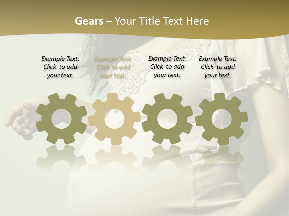 Prayer Wheels Isolated In White PowerPoint Template