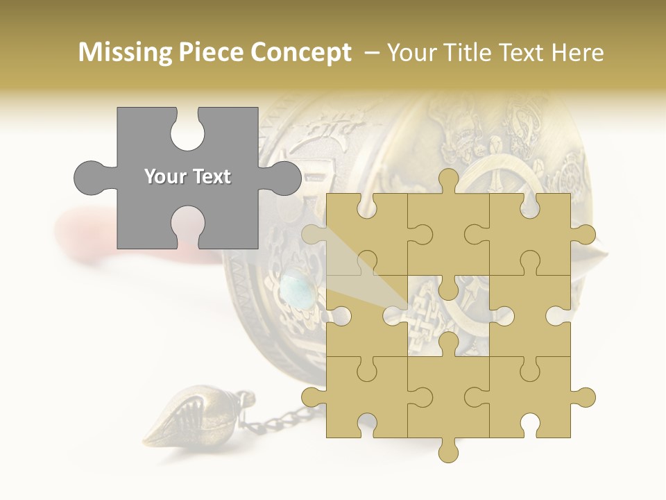 Prayer Wheels Isolated In White PowerPoint Template