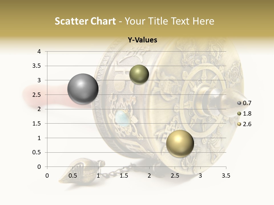 Prayer Wheels Isolated In White PowerPoint Template