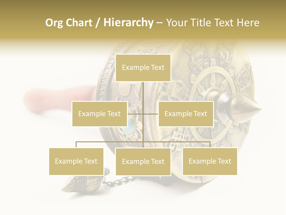 Prayer Wheels Isolated In White PowerPoint Template