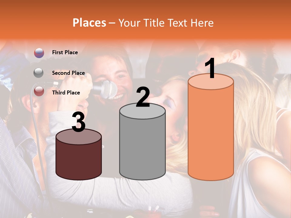 Serious Bulldog On The Florence Street. PowerPoint Template