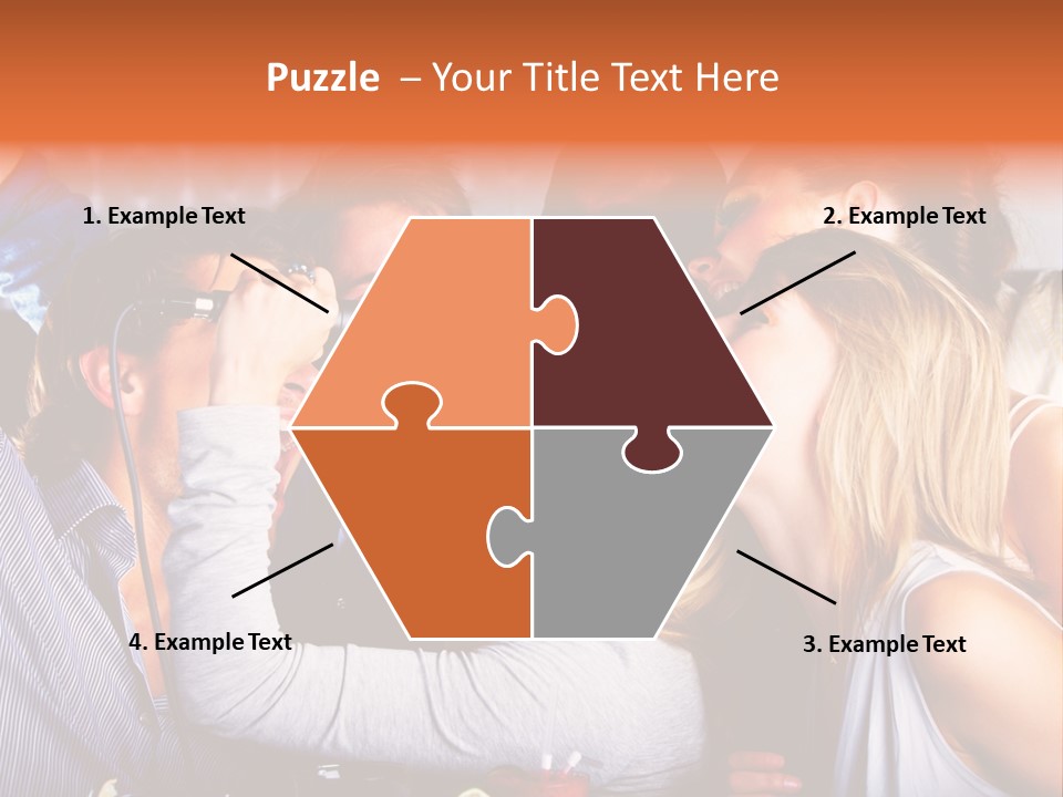 Serious Bulldog On The Florence Street. PowerPoint Template