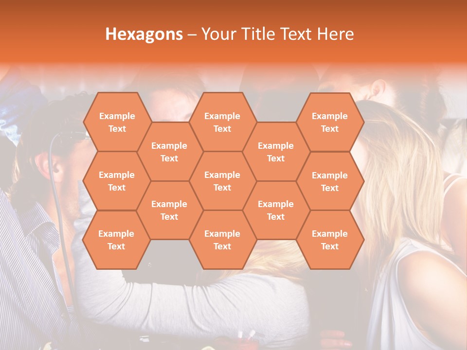 Serious Bulldog On The Florence Street. PowerPoint Template