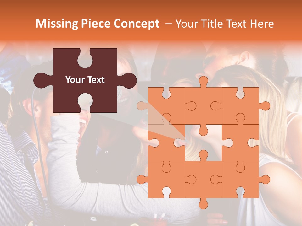 Serious Bulldog On The Florence Street. PowerPoint Template