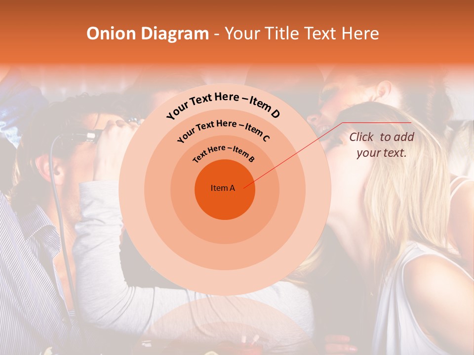 Serious Bulldog On The Florence Street. PowerPoint Template