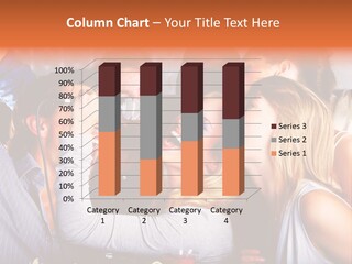 Serious Bulldog On The Florence Street. PowerPoint Template