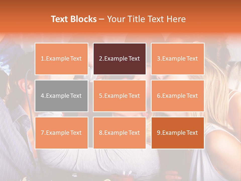 Serious Bulldog On The Florence Street. PowerPoint Template