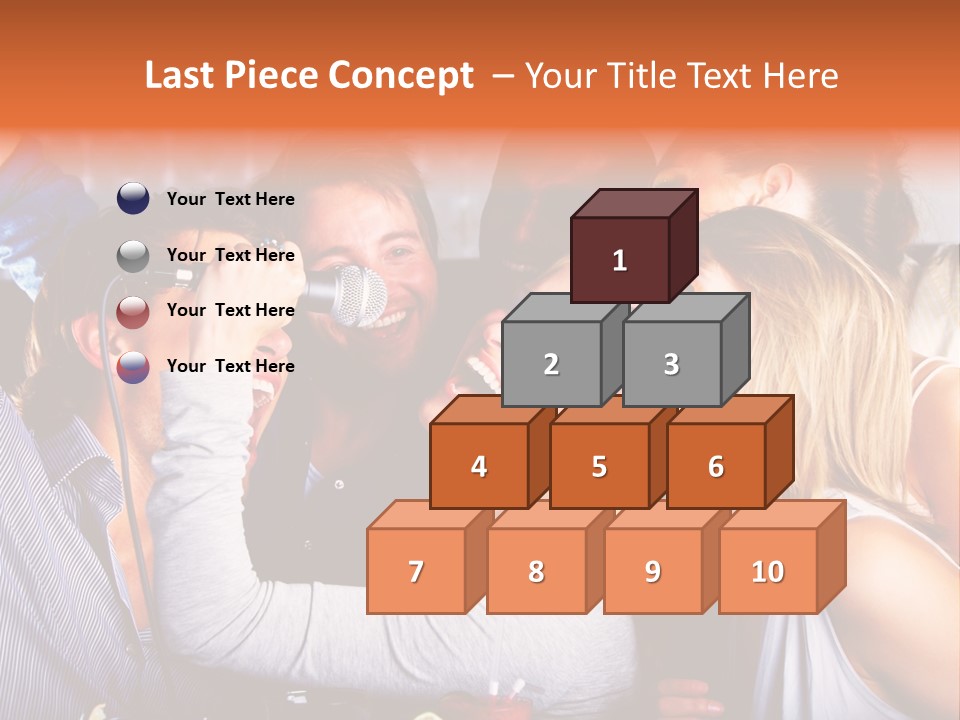 Serious Bulldog On The Florence Street. PowerPoint Template