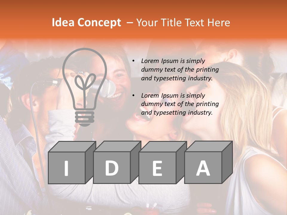 Serious Bulldog On The Florence Street. PowerPoint Template