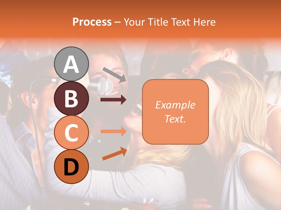 Serious Bulldog On The Florence Street. PowerPoint Template