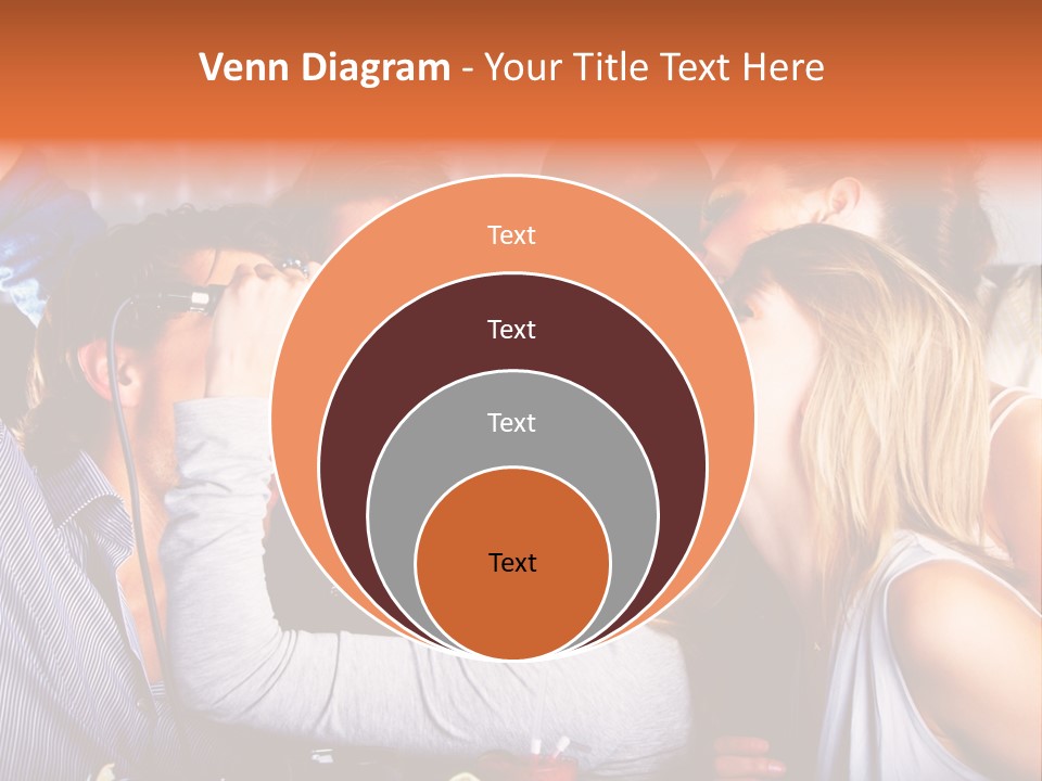 Serious Bulldog On The Florence Street. PowerPoint Template