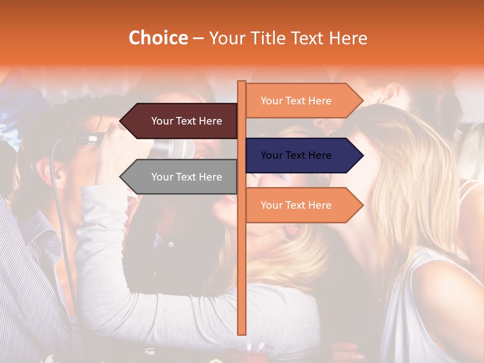 Serious Bulldog On The Florence Street. PowerPoint Template